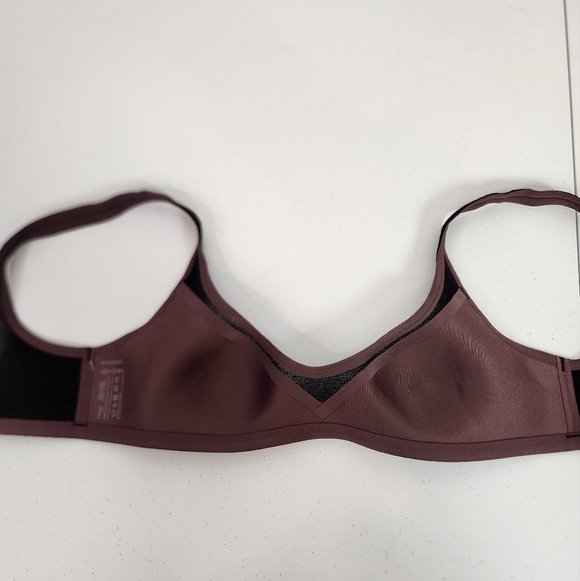 Sloggi Oxygene Infinite Soft Wireless Bra Bralette Black Womens size XS New - Picture 6 of 7